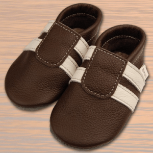 Krabbelschuhe "Sportis" Braun