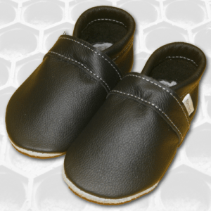 Krabbelschuhe Schwarz