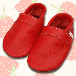 Krabbelschuhe Erdbeer