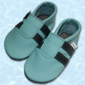 Krabbelschuhe "Sportis" Aqua-Marine