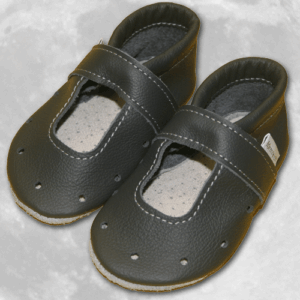 Krabbelschuhe Sommerschuh Anthrazit