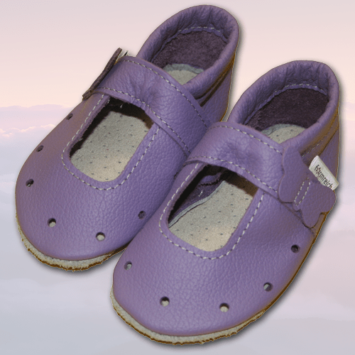 Krabbelschuhe Sommerschuh Violett