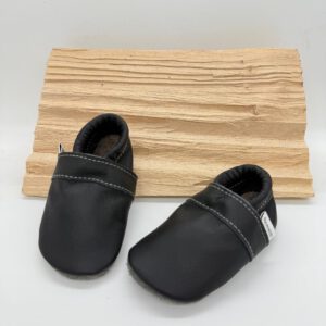 Schwarze Krabbelschuhe Gr. 18/19 SALE